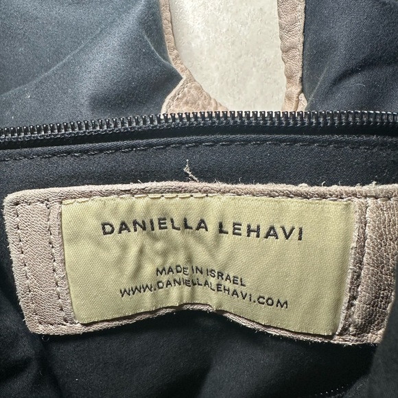 Daniella Lehavi Chic Beige Leather Hobo Bag - Picture 3 of 3